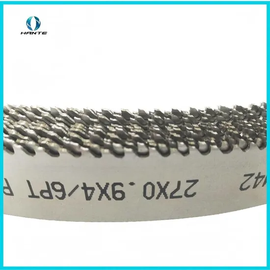Factory Good Quality 34*1.1mm Band Saw Blade All Purpose Cutting Bandsaw Blade M42/M51 Bi-Metal Bandsaw Blades High Speed Cutting